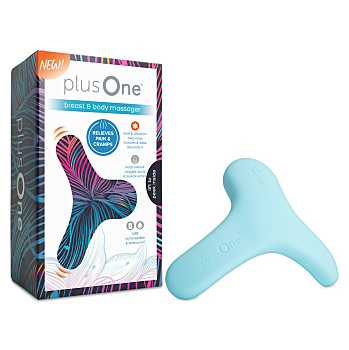 PLUSONE Prsní a tělový vibrační masér care touch (Vibrační erotické pomůcky a kroužky) - Vibrující