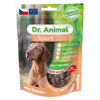 DR. ANIMAL Sportline pochoutka losos pro psy 100 g