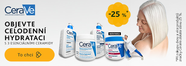 Cerave 2ks sleva 25%