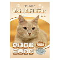 SMARTY tofu cat litter original bez vůně podestýlka pro kočky 2,8 kg