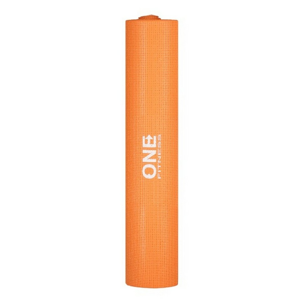 Levně ONE Fitness YM02 Podložka pro jógu oranžová