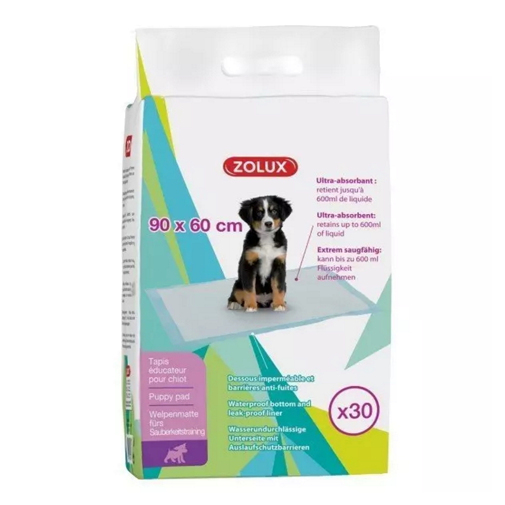 E-shop ZOLUX Podložka štěně ultra absorbent 90x60 cm 30 ks