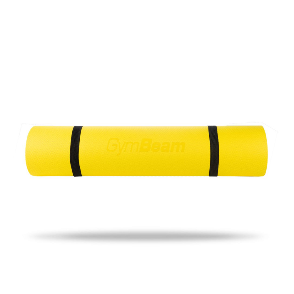 E-shop GYMBEAM Yoga mat dual grey yellow podložka