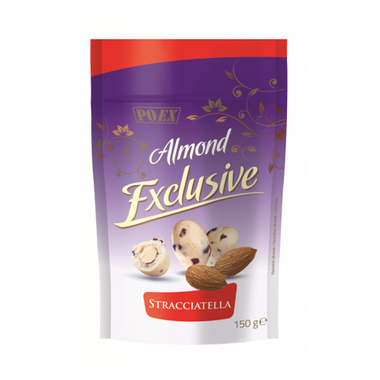 Levně POEX Almond Exclusive mandle stracciatella 150 g