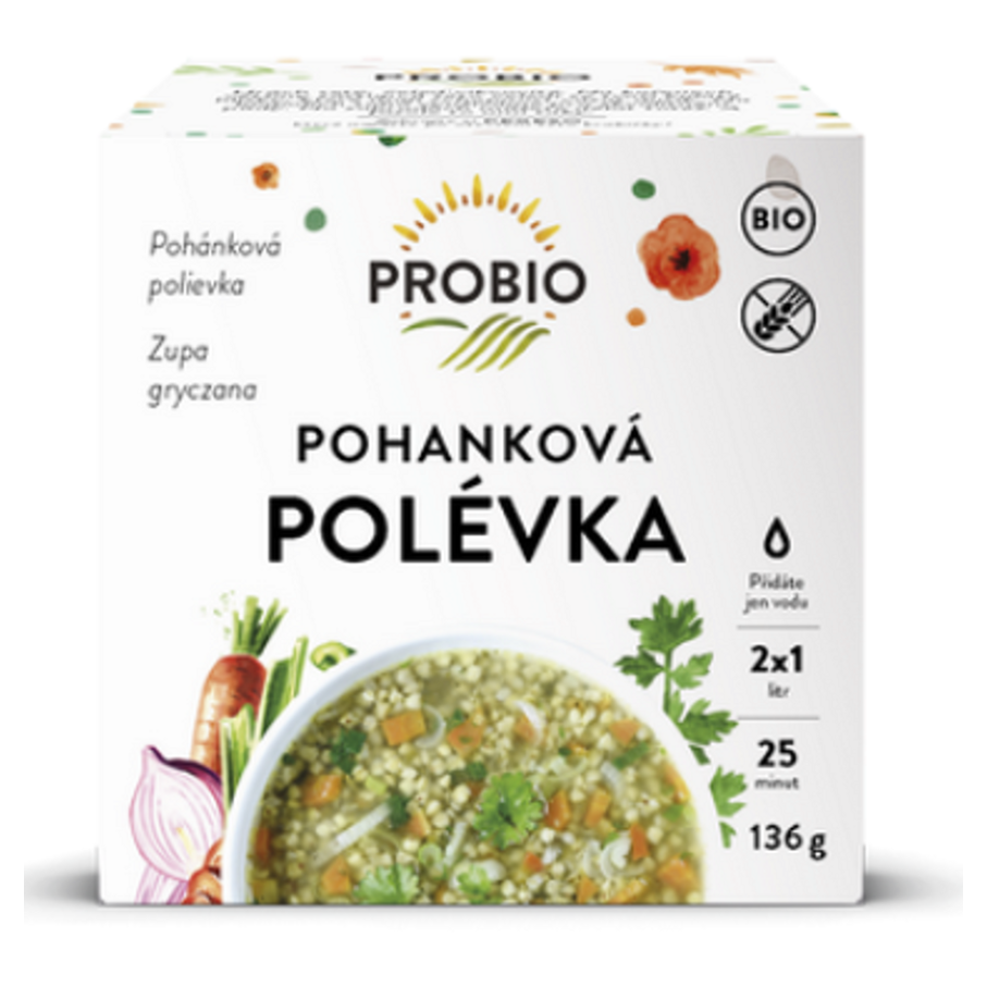 E-shop PROBIO Polévka pohanková BIO 136 g