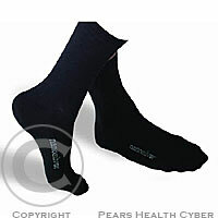 Ponožky NANOSILVER antibakteriální Classic černé velikost 42-47
