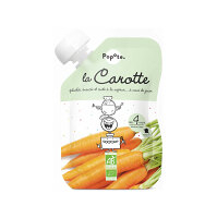 POPOTE Zeleninová kapsička mrkev od 4.měsíce BIO 120 g
