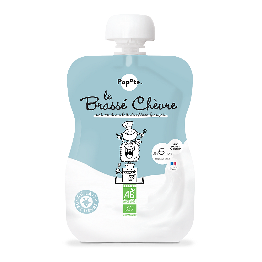 Popote BIO Mléčná kapsička z kozího mléka
