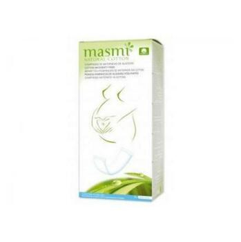 Porodnické (mateřské ) vložky z přírodní bavlny MASMI 10ks