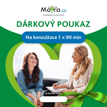 Poukaz na konzultaci s psychologem Mojra.cz 1x90 min