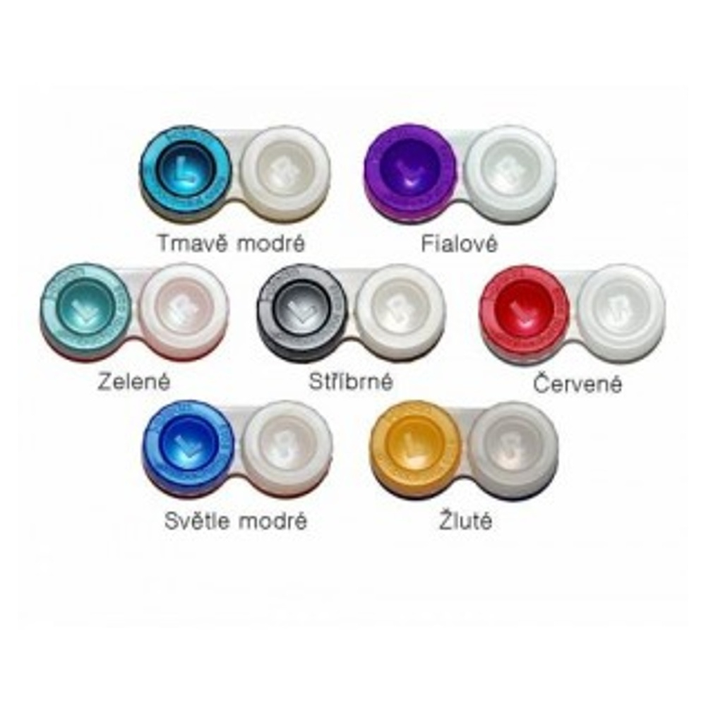 E-shop POUZDRO Anti-bakteriální na kontaktní čočky 1 ks, Barva: Tmavě modrá