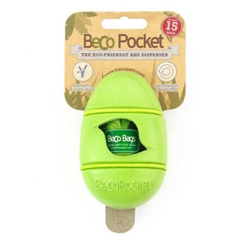 BECO Pocket EKO Pouzdro na sáčky na exkrementy zelené