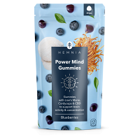 HEMNIA Power mind gummies podpora soustředění 30 kusů