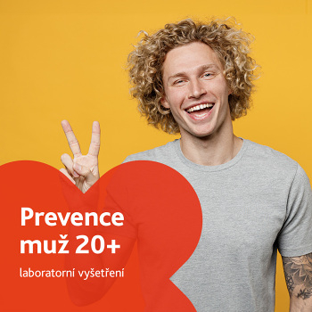 Prevence MUŽ 20+ laboratorní vyšetření (Komplexní laboratorní vyšetření)
