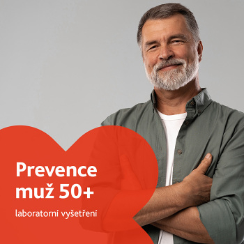 Prevence MUŽ 50+ laboratorní vyšetření (Komplexní laboratorní vyšetření)