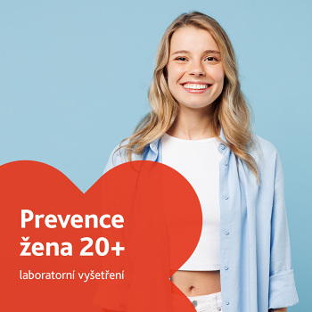 Prevence ŽENA 20+  laboratorní vyšetření (Komplexní laboratorní vyšetření)