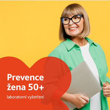 Prevence ŽENA 50+ laboratorní vyšetření (Komplexní laboratorní vyšetření)