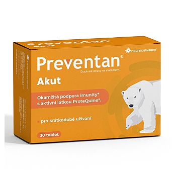 PREVENTAN Akut 30 tablet (Lyzáty, enzymy, nukleotidy) - Vícesložkové, Doplňkové