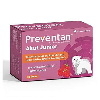 PREVENTAN Akut Junior 30 tablet (Lyzáty, enzymy, nukleotidy) - Vícesložkové