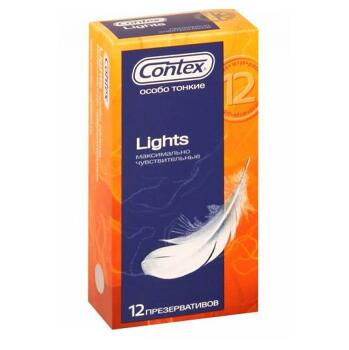 Prezervativ Contex Lights 12 ks