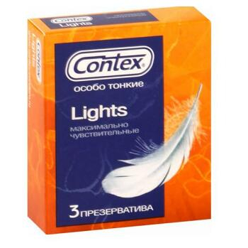 Prezervativ Contex Lights 3 ks
