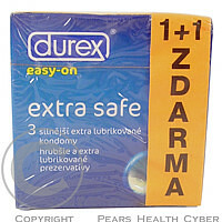 Prezervativ Durex Extra Safe (1+1) 3 + 3 ks P000150