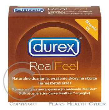 Prezervativ Durex Real Feel 3ks (Kondomy)