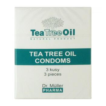 Prezervativ Tea Tree oil 3 ks (Dr.Müller)