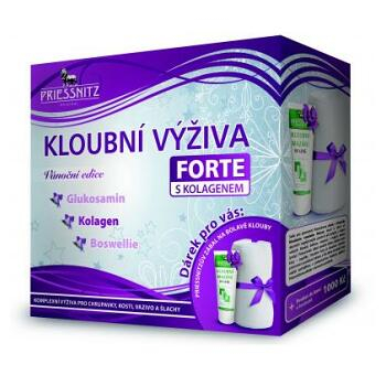 Priessnitz kloubní výživa Forte 180 tablet + Priessnitz zábal ZDARMA