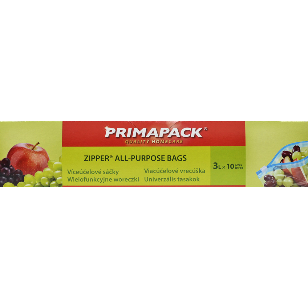 E-shop PRIMAPACK Zipper® Víceúčelové sáčky 3L/10ks