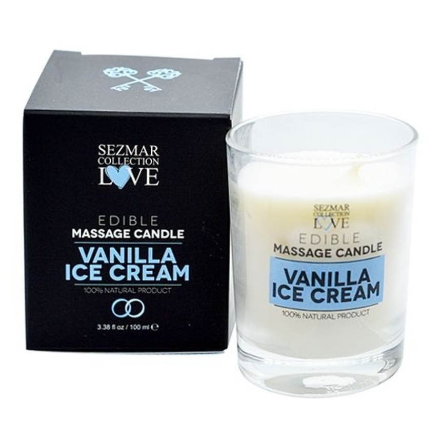 E-shop HRISTINA Přírodní masážní svíčka vanilka 100 ml