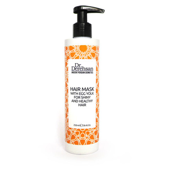 HRISTINA Přírodní maska na vlasy se žloutkem 250 ml (Přírodní vlasová regenerace)