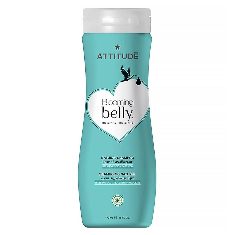 E-shop ATTITUDE Blooming Belly Přírodní šampón nejen pro těhotné s arganem 473 ml