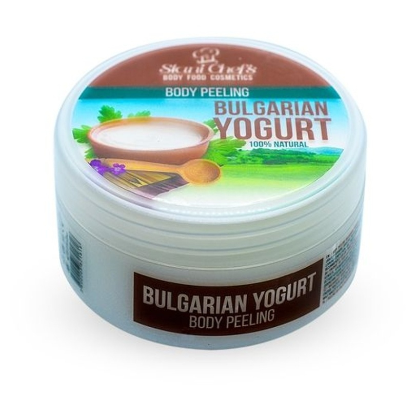 HRISTINA Přírodní tělový peeling bulharský jogurt a mořská soli 250 ml