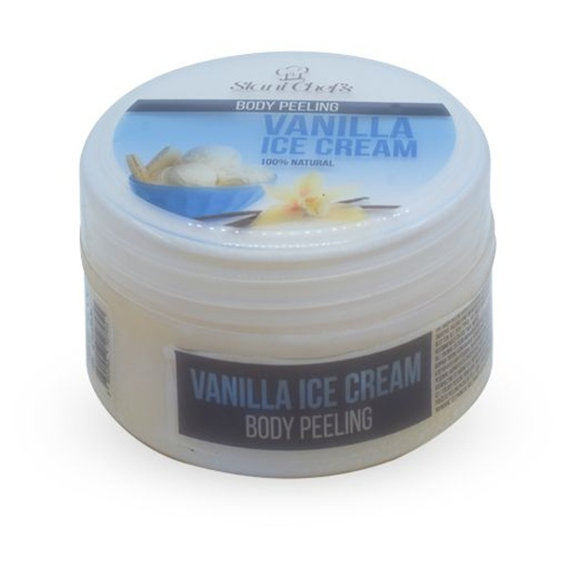 E-shop HRISTINA Přírodní tělový peeling vanilkový na bázi mořské soli 250 ml