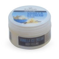 HRISTINA Přírodní tělový peeling vanilkový na bázi mořské soli 250 ml