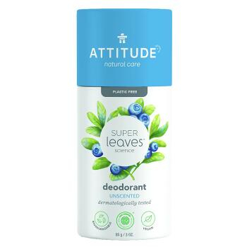 ATTITUDE Super leaves Přírodní tuhý deodorant Bez vůně 85 g