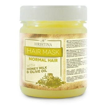 HRISTINA Přírodní vlasová maska pro normální vlasy 200 ml