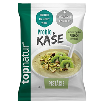 TOPNATUR Probio kaše pistáciová 60 g (Probiotické kaše) - Sladké, Instantní