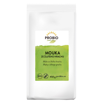 PROBIO Mouka ze žlutého hrachu BIO 450 g (Bio mouky a strouhanka)