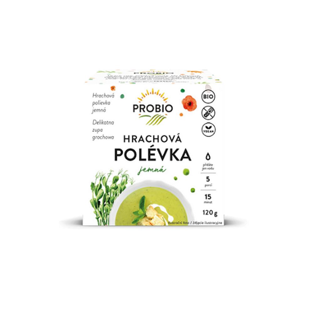 PROBIO Polévka hrachová jemná BIO 120 g