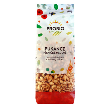 PROBIO Pukance pšeničné medové BIO 100 g (Bio rýže, obilniny a luštěniny) - BIO