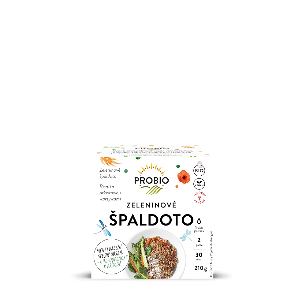 PROBIO Špaldoto zeleninové BIO 210 g