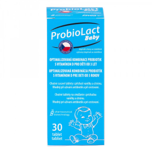 FAVEA ProbioLact Baby s vitamínem D 30 tablet FAVEA ProbioLact Baby s vitamínem D 30 tablet
