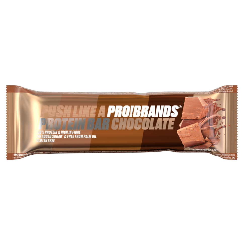 Levně PROBRANDS Protein bar s příchutí čokoláda 45 g