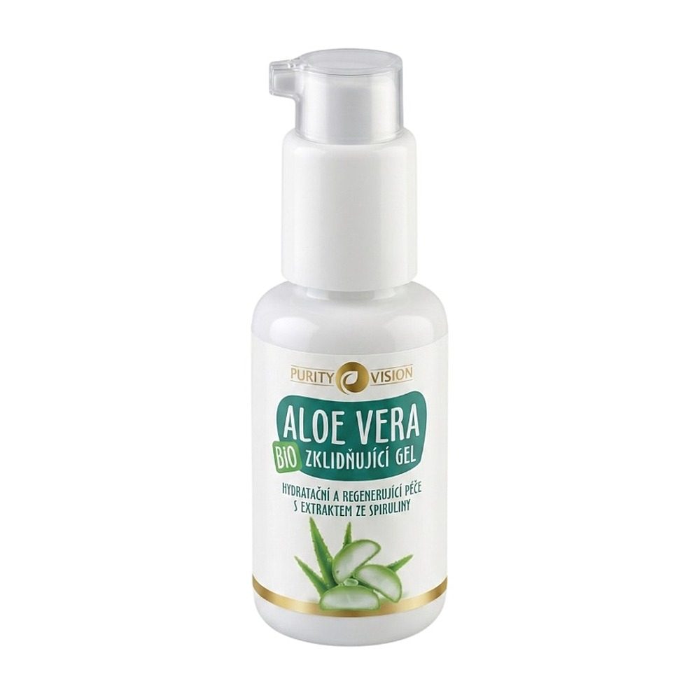 PURITY VISION Bio Zklidňující Aloe vera gel 50 ml