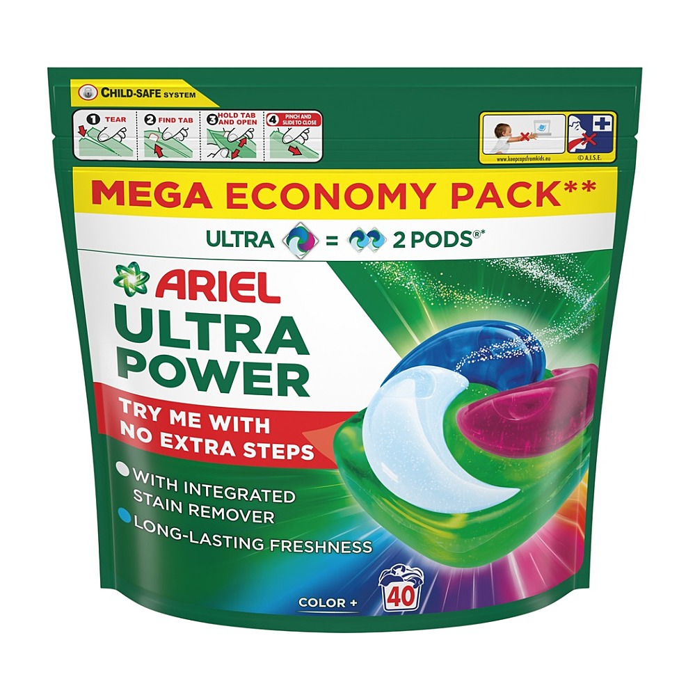 Ariel kaps (40PD/bal) UltraPower Color
