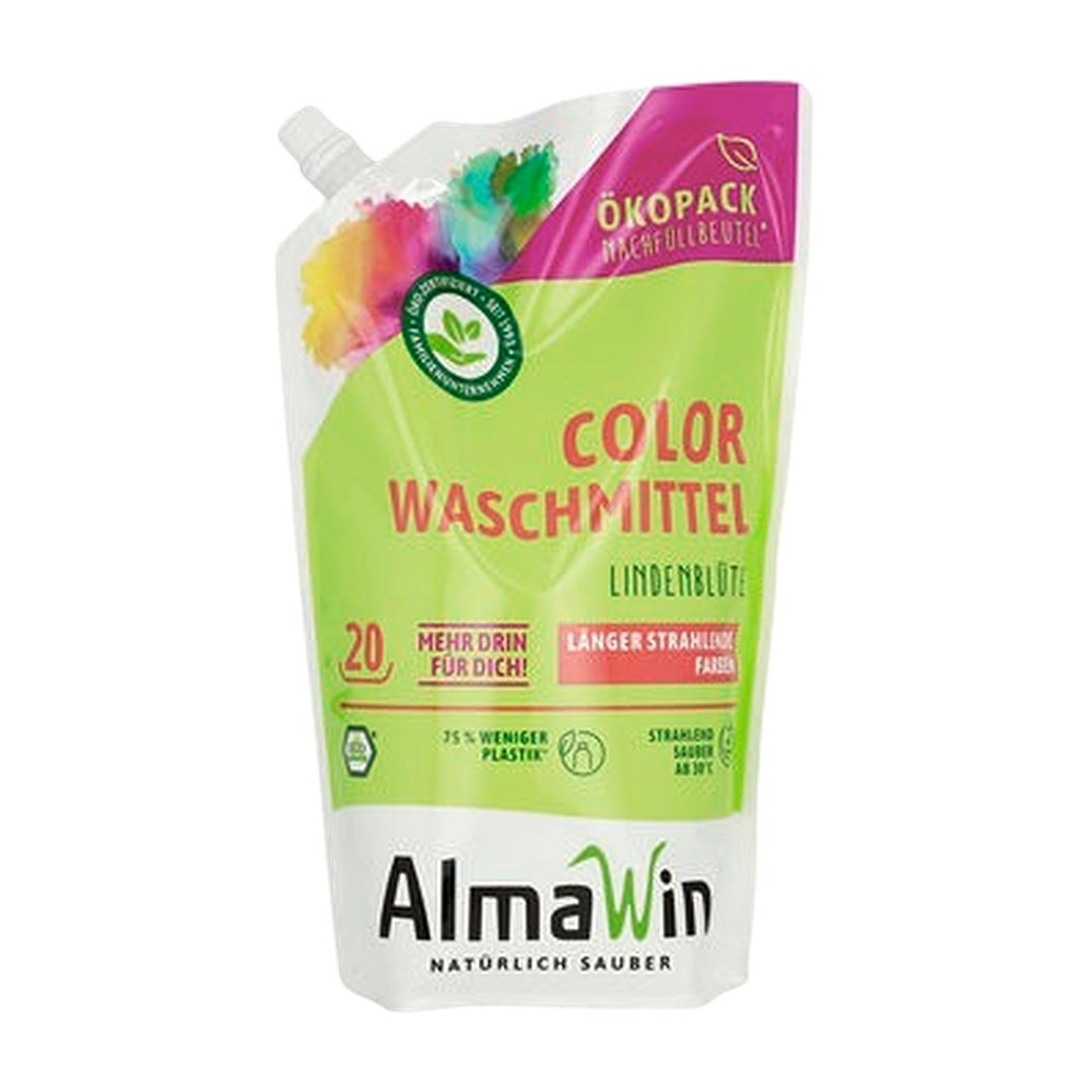 ALMAWIN Tekutý prací prostředek COLOR 1,5 l - ekonom