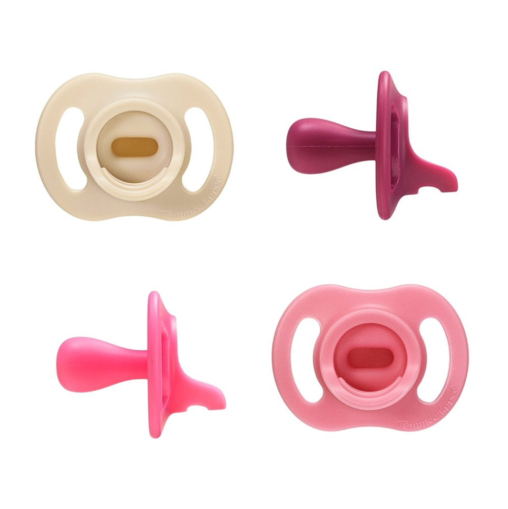 TOMMEE TIPPEE Ultra-light silikonový dudlík 6-18m girl 4 kusy