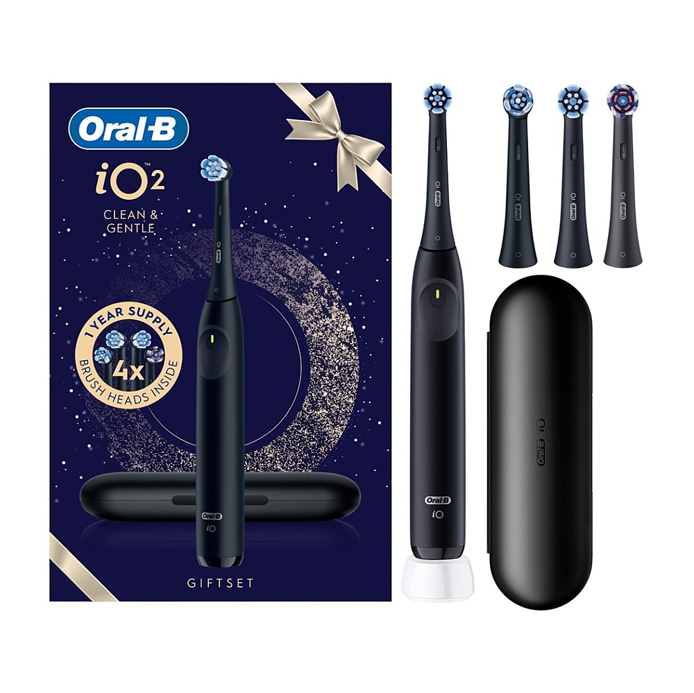 ORAL-B Elektrický zubní kartáček iO 2 + 4 náhradní hlavice + pouzdro